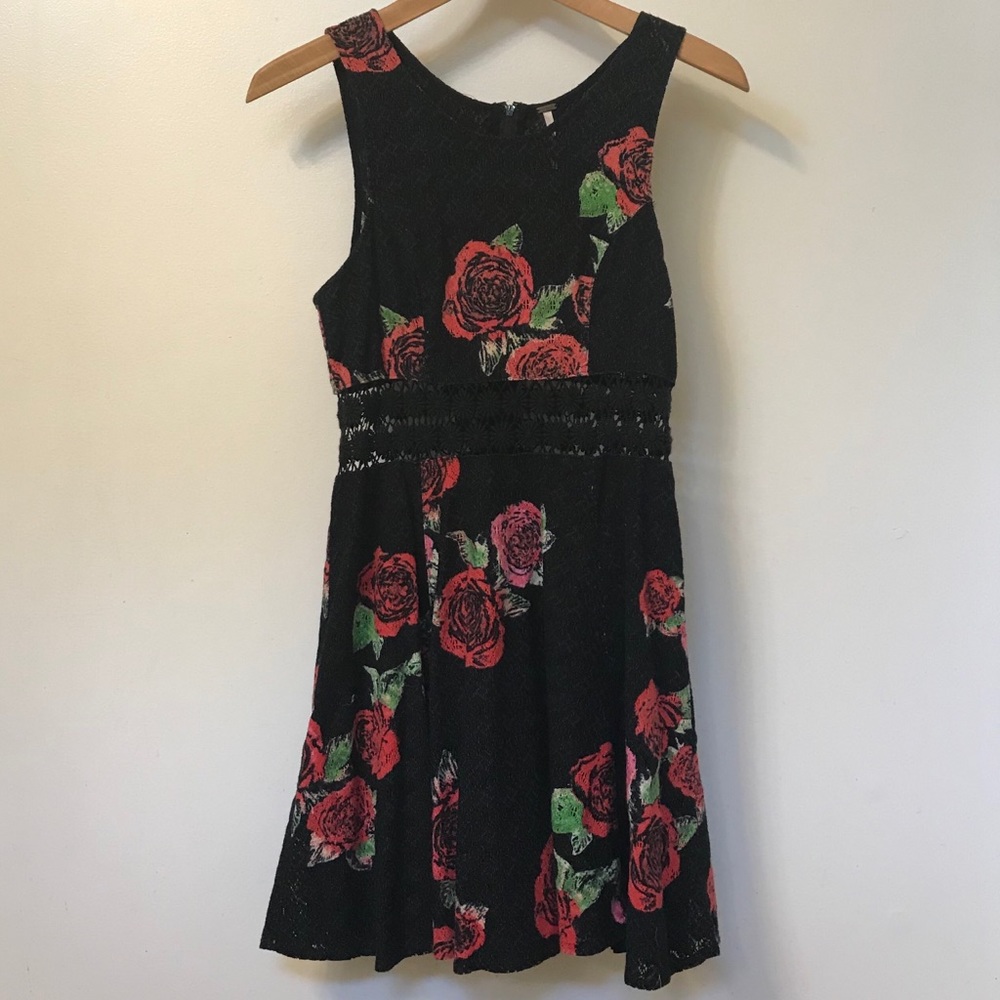 Free People Rose Skater Dress